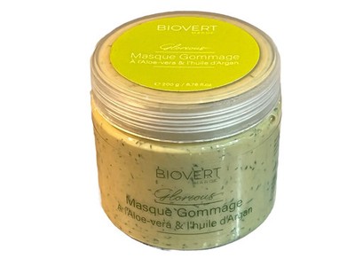 Aloe Vera & Argan Face Mask Gommage 200ml- Made in Morocco  