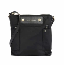 Marc Jacobs Preppy Nylon Mini Sia Crossbody Bag in black NWT