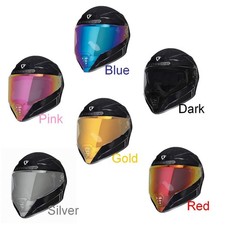 CRUIZER Casco Integrale Moto Scooter Omologato Nero Lucido visiera sole scompars
