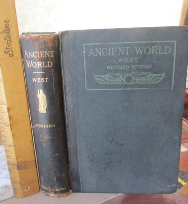 THE ANCIENT WORLD,1913,Willis Mason West,Illustrated