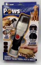 Pretty Paws Electric 3 Speed Pet Nail Trimmer...