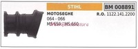 Ansaugstutzen FüR Stihl KettensäGe 064 066 Ms 650 660 11221412200