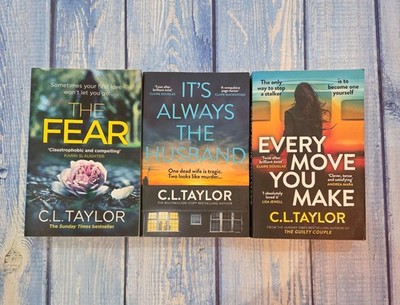 3 x C.L. Taylor Paperback Books - (Bundle Job Lot) 