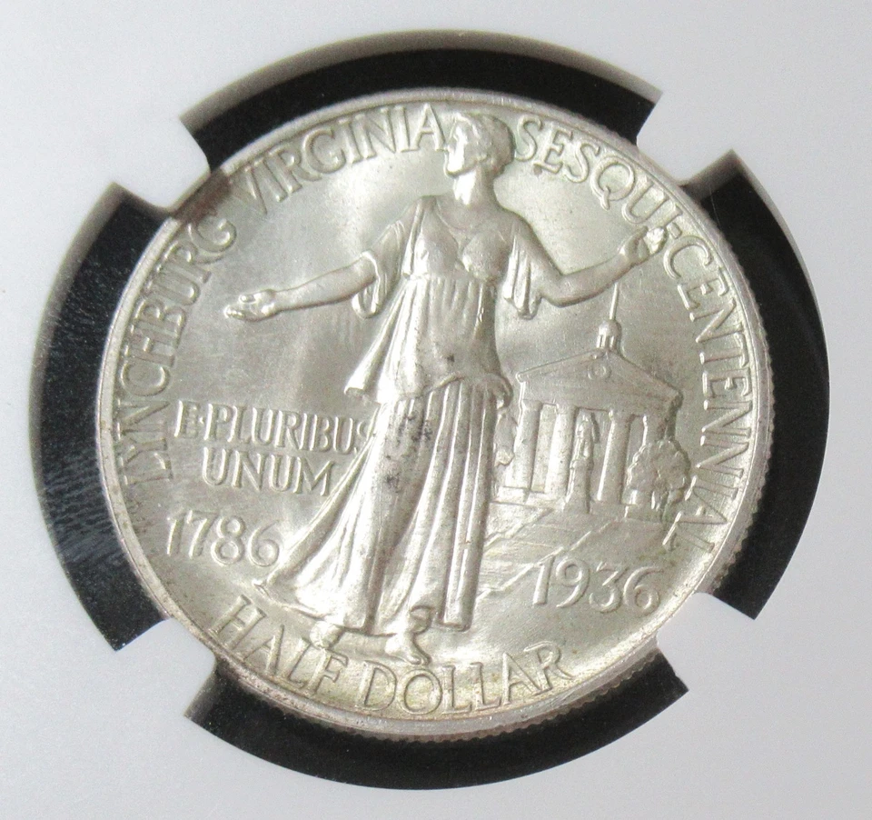 1936 50C Lynchburg MS66 NGC Mintage 20,013 - Image 2 of 4