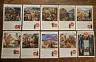 Original 1942 to 1945 Coca Cola World War II Vintage Print Ad Lot of 10