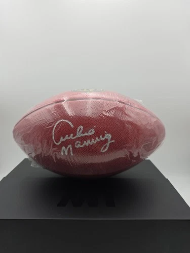 New ListingFanatics Archie Manning Signed Wilson Pro Football Coa