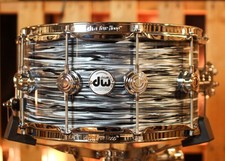 DW 7x14 Collector's Standard Maple Black Oyster Snare Drum - SO 1433717