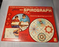 Complete with duplicates parts Kenner's New Spirograph Model No. 401 