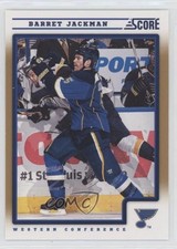 2012-13 Score Gold Rush Barret Jackman #408 0d7y