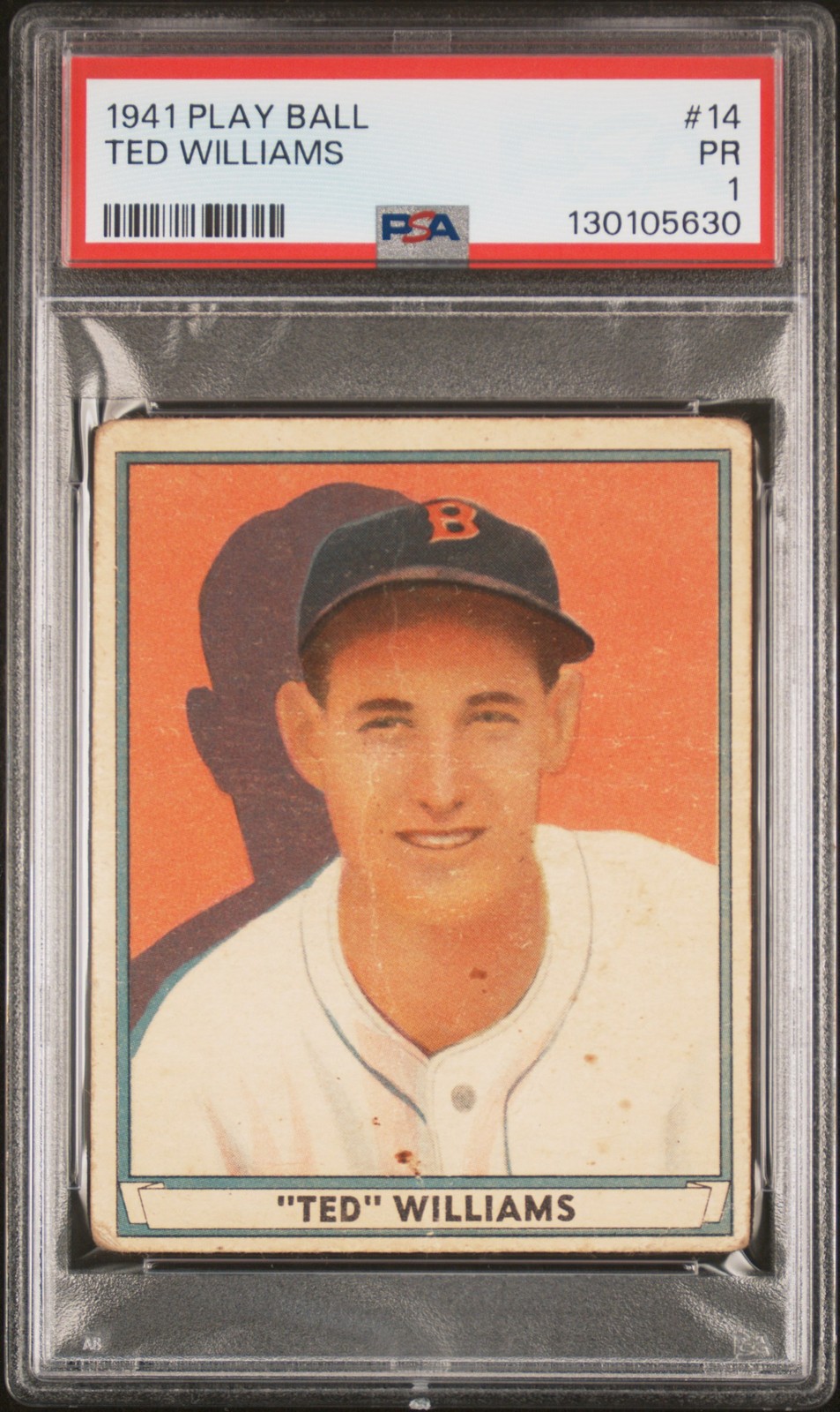 1941 PLAY BALL #14 TED WILLIAMS PSA 1