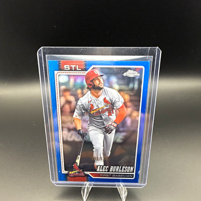 2026 Topps Chrome Alec Burleson St. Louis Cardinals #156 /150