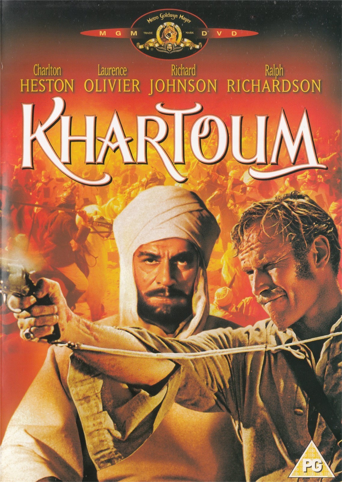 Khartoum - Charlton Heston, Laurence Olivier - NEW & SEALED Region 2 DVD