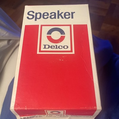1980's Factory GM Delco Electronics 1 OEM NOS 3x6 Speaker 16026410