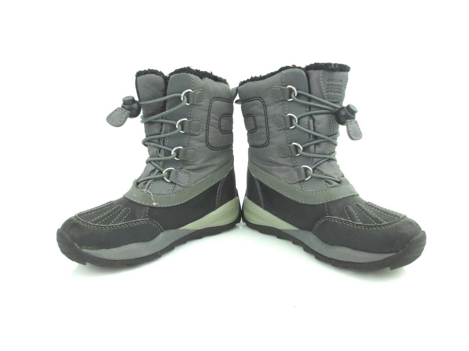 Boys GEOX AMPHIBIOX Winter Boots Black 