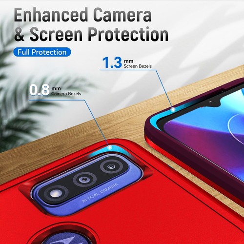 Coque téléphone pour Moto G Power 2021 2022 béquille + écran en verre trempé - Photo 84 sur 95