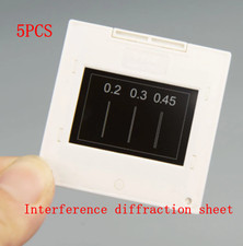 5X optical experiment instrument Interference diffraction sheet, grating sheet,