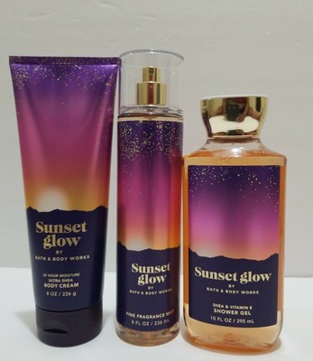 sunset glow body scrub