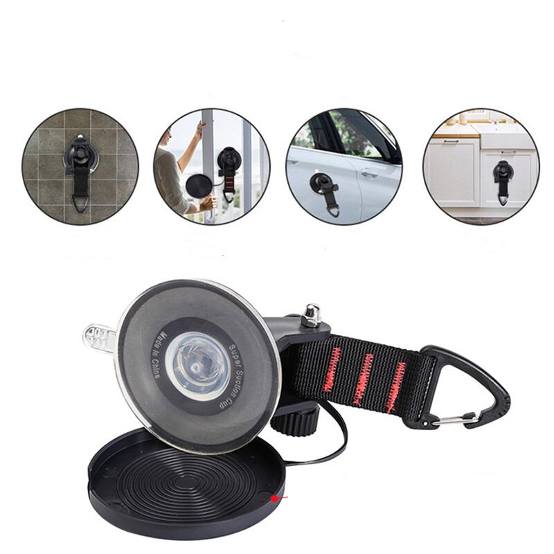 4Pcs Suction Cup Anchor Securing Hook Tie Down,Camping Tarp As Car Side Awning, Pool Tarps Tents