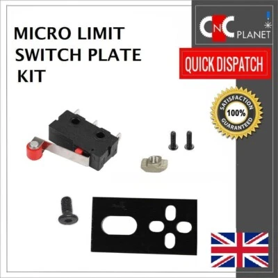 Limit Switch Mounting Plate Bracket Kit V-slot Aluminium Extrusion OX CNC Router
