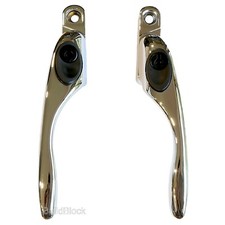 uPVC Cranked Window Handle locking offset espag double glazing crank plastic pvc