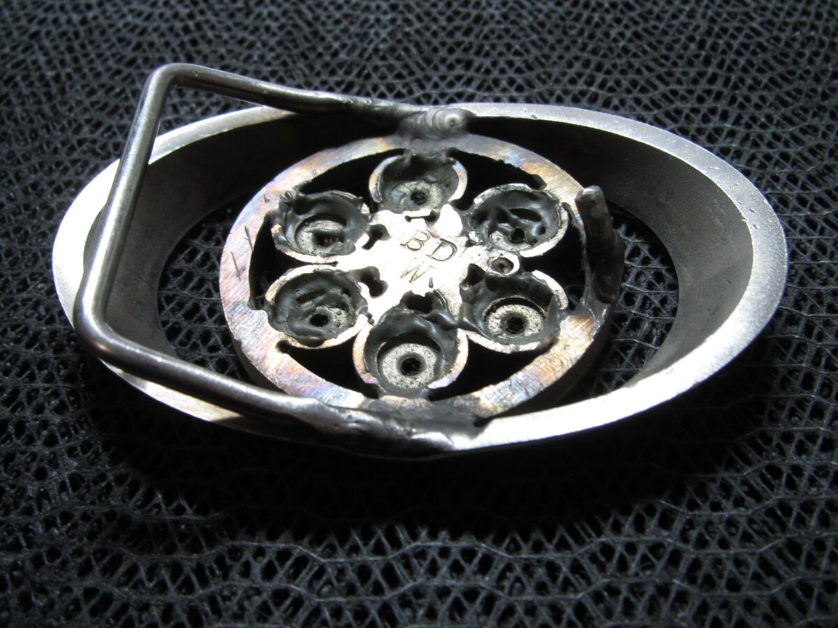 CUSTOM MACHINE SHOP 357 MAGNUM BULLET BELT BUCKLE! VINTAGE CUSTOM MACHINE SHOP 357 MAGNUM BULLET BELT BUCKLE! VINTAGE