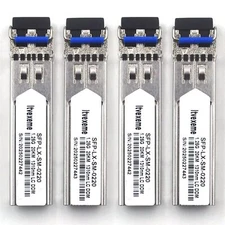 4 Pack 1.25G SFP Network Transceiver Module 1000Base-LX Single Mode 1310nm SM...