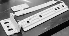 Integrated Fridge  Freezer Door Mounting Bracket Fixing Slider for AEG ZANUSSI