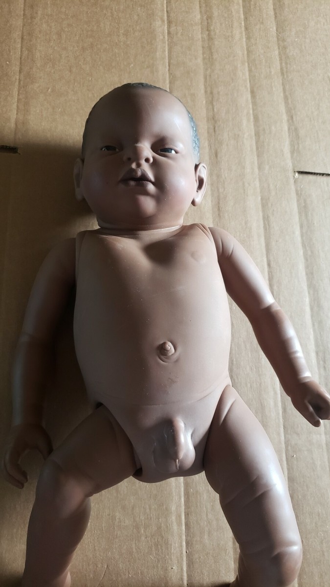 RealCare Baby Think It Over Doll Male Boy G4 Gen African American No Box