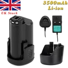 Battery/Charger For Bosch 10.8V/12V 3.5AH Li-ion GSR GOP GWI GSA GSB GLI10.8V-Li