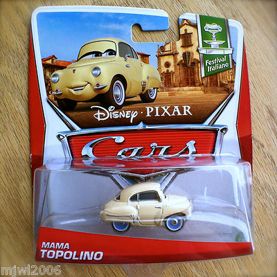Disney PIXAR Cars MAMA TOPOLINO on 2013 FESTIVAL ITALIANO THEME