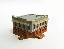 Outland Models Train Railroad City Grocery Store / Shop (Corner) Z Scale 1:220