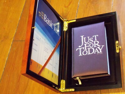 Narcotics Anonymous LIMITED EDITION! SEALED JUST FOR TODAY+NA CASE #??? OF 7,500
