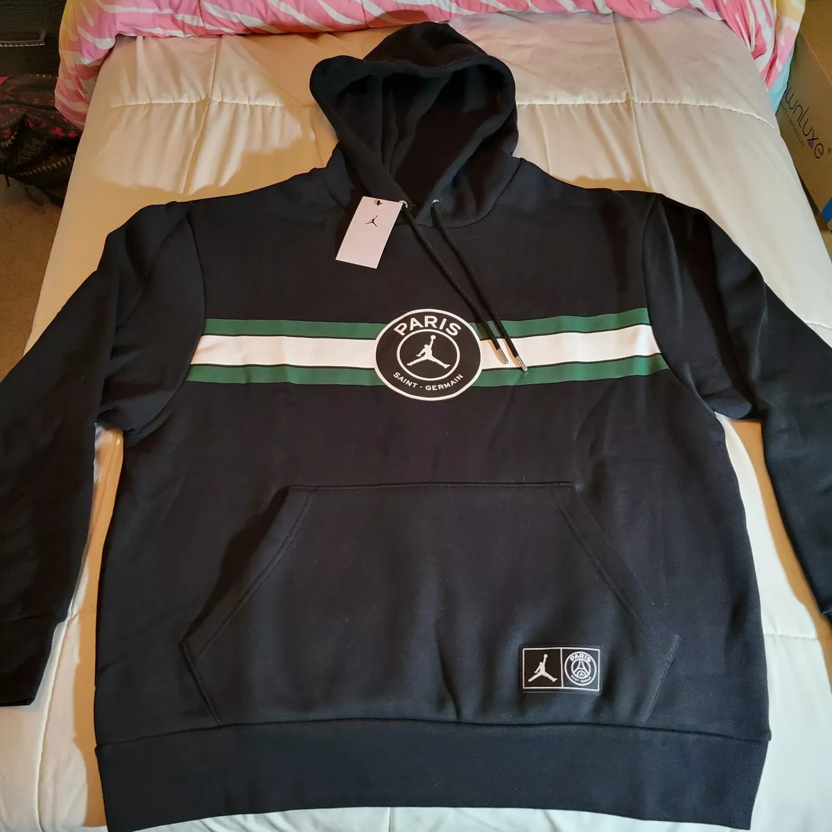 NIKE AIR X PSG XL HOODIE and HAT Brand New Paris Saint Germain | eBay