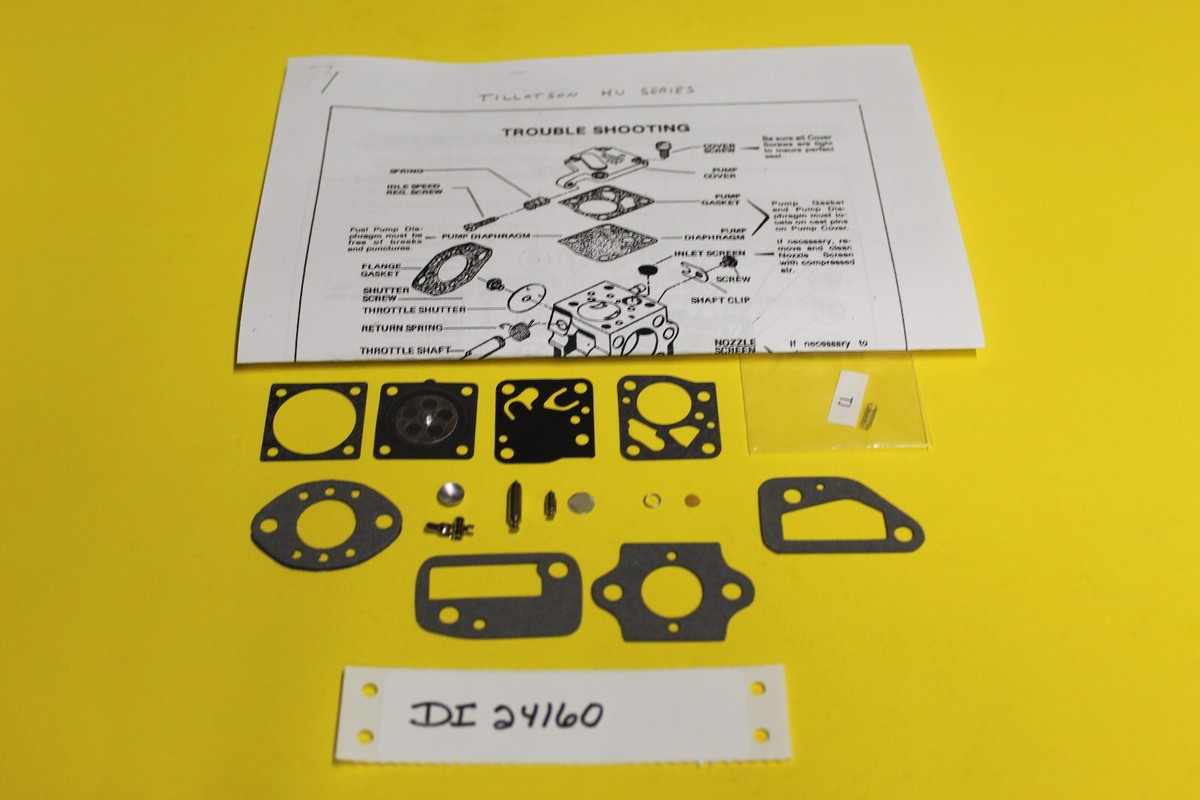Pioneer Chainsaw 970 1073 2073 Carburetor Tillotson HU15A HU15B