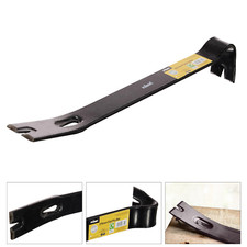 ROLSON Pry Bar 15" Heavy Duty Flat Steel Crowbar Nail Puller for Floorboards