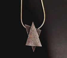 Vintage Gold & Silver M.Katz Modernist Pins Brooch Pendants & Other Israel Items