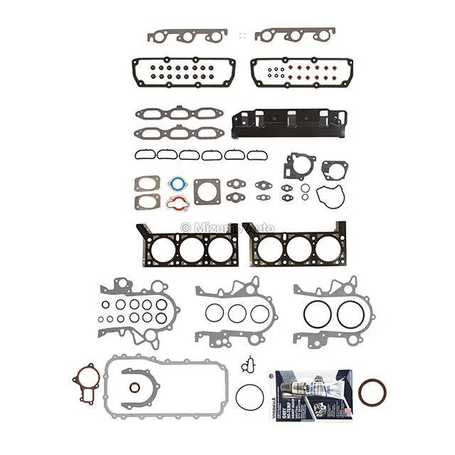 Full Gasket Set Fit 01-04 Dodge Grand Carava Chrysler Town Country 3.8L OHV - Image 2 of 4