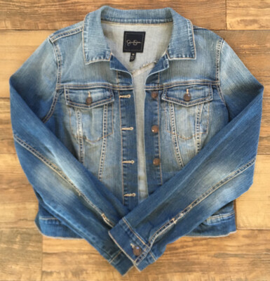 Jessica Simpson Denim Jean Jacket Medium