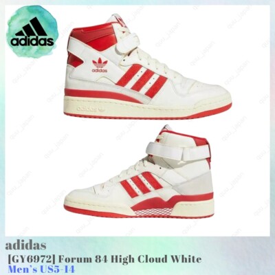 adidas Forum 84 High Cloud White / Team Power Red / Cream White GY6972 Men's