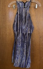 Urban Outfitters ecote Womens 0 Skater Geometric Fit & Flare Dress Size 0