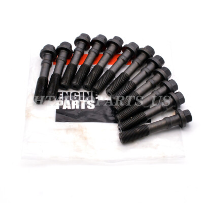 12X New Connecting Rod Bolts For Cummins Dodge 5.9L 89-02 3900919