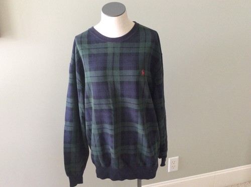 Polo Ralph Lauren RL Plaid Cotton Blend 