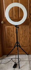 18" 60 W Dimmable LED Ring Light Kit w/ Stand Preowned