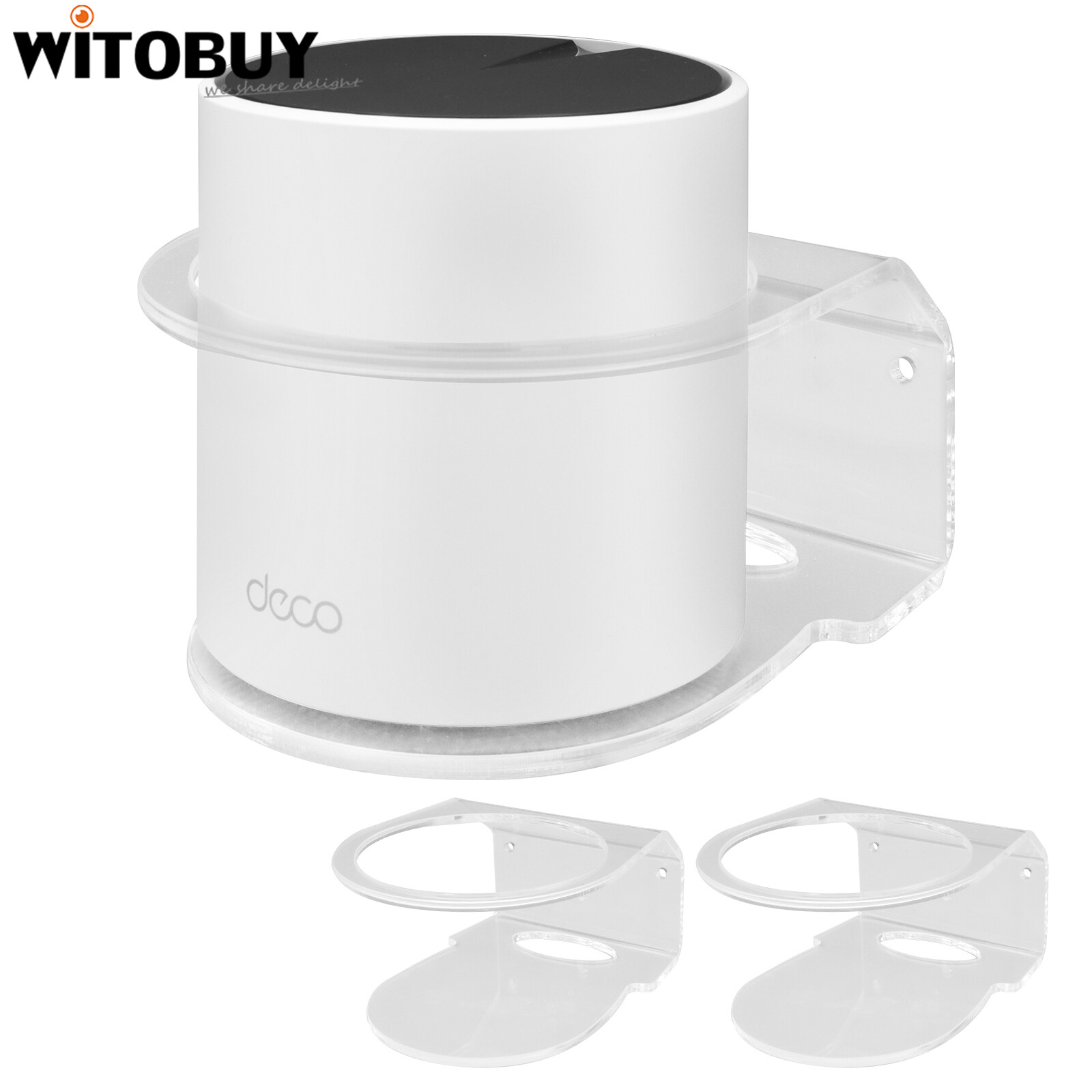 Acrylic Wall Mount Bracket for TPLink Deco X20,X50,X55,X60,X68 Wall