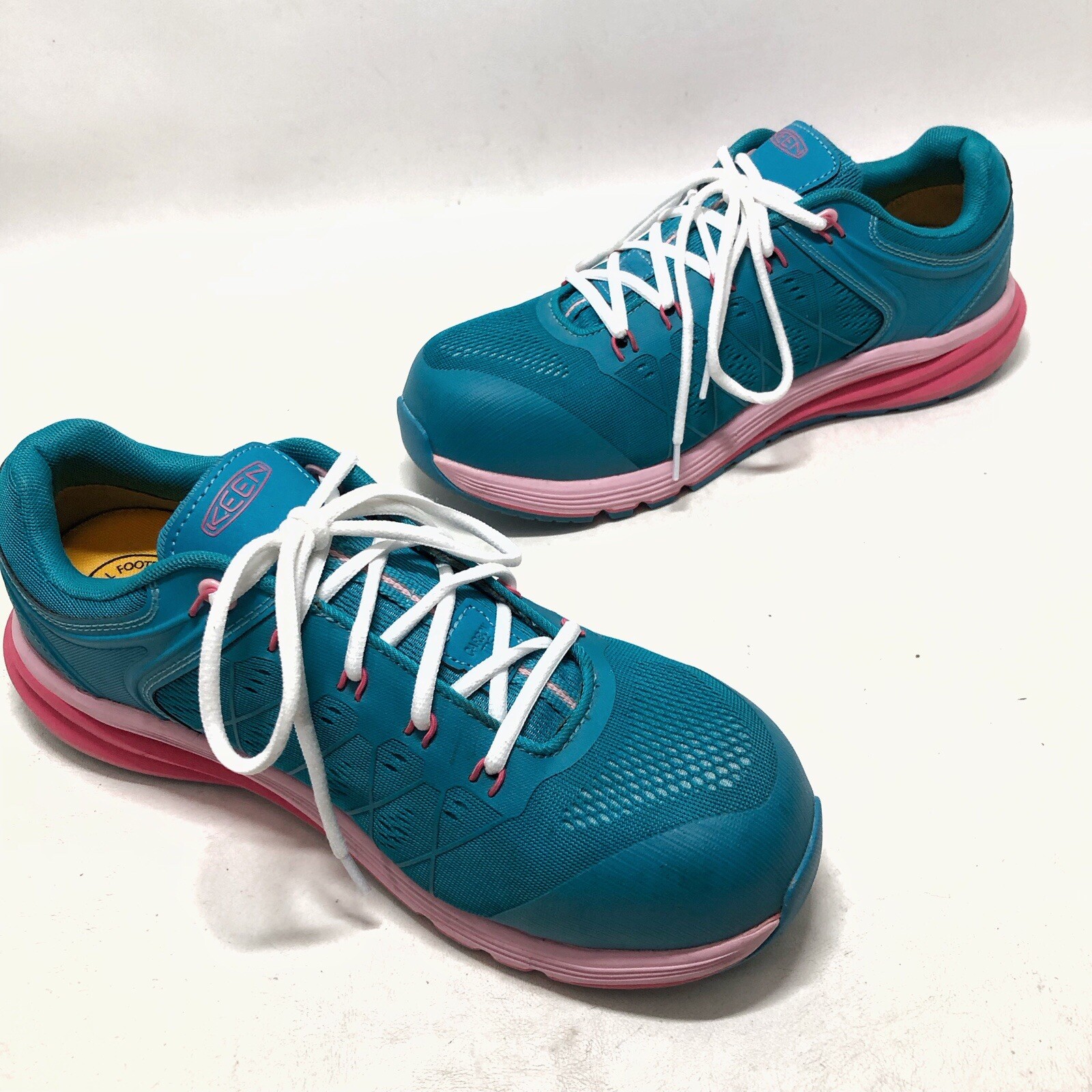 Scarpa da lavoro KEEN Utility donna Vista Energy punta in fibra di carbonio EH taglia 11 M 42 ASTM