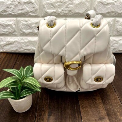 COACH バッグ COACH® | Swing Zip Bag 20 In Crystal Signature Jacquard