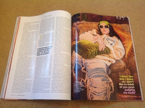 BILLIE EILISH GQ MENS MAGAZINE UK JULY 2020 BRITISH EDITION NEW & QUICK POSTAGE - 第 8/10 張圖片