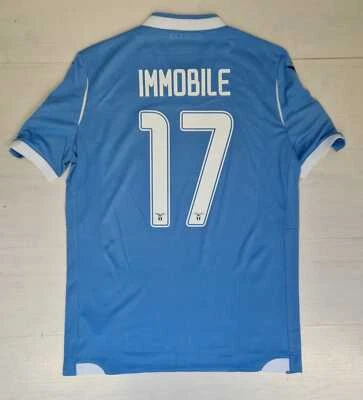 Macron SS Lazio Maillot Domicile Homme Équipe 2019 Immobile 17 - Photo 1/4