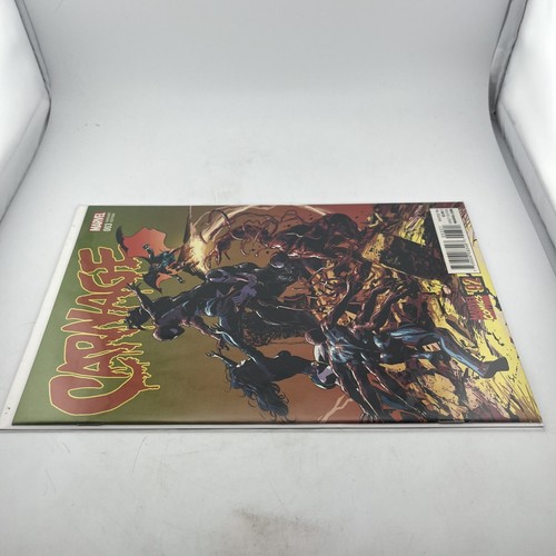 Carnage #3 Mike Deodato Jr. Incentive 1:20 Variant Marvel Comics 2015 NM plus - Picture 3 of 5