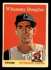 1958 Topps Baseball #306 Whammy Douglas VG/EX *d4